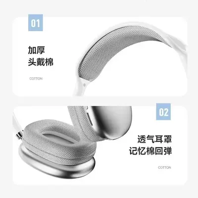 P9MAX Başüstü Bluetooth Kulaklık, Gürültü Azaltma, Köpük Pedli