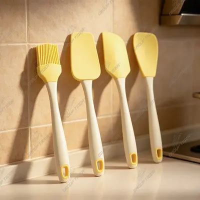Qun Hu Silikon-Spatelset Modern Minimalist Küchenausstattung Yangjiang Produktion 2022 Modell Silikon-Küchenutensilien Set - 1