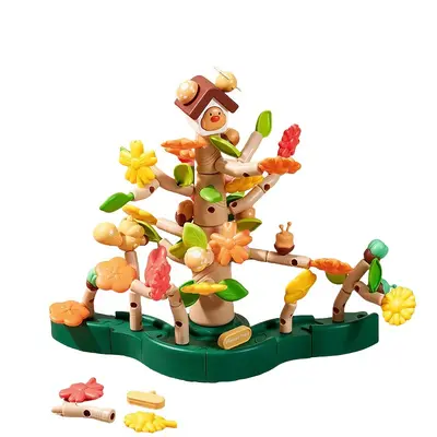 Lele Fish Building Blocks, Large Particle Plastic, Kids Educational Toy - 5