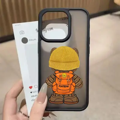 背包熊新款适用于苹果18PROMAX手机壳iPhone18PRO防摔18 17 16PRO - 1