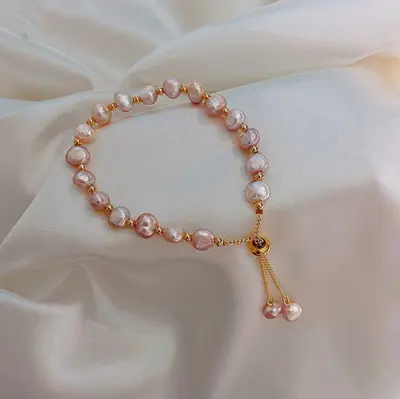 French Retro Pearl Bracelet for Women, Lightweight Luxury, Sophisticated Temperament, High-End Niche Design, Simple and Versatile Fashion Bracelet - 11