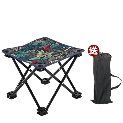 Klappbarer Stuhl tragbar Campinghocker Campingstuhl Angelsstuhl Strandhocker Großhandel Klappbarer Outdoor-Stuhl - 6