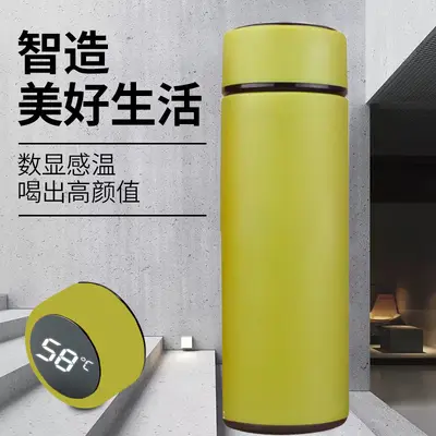 Smart Temperature Display Thermos Cup, 304 Stainless Steel - 8