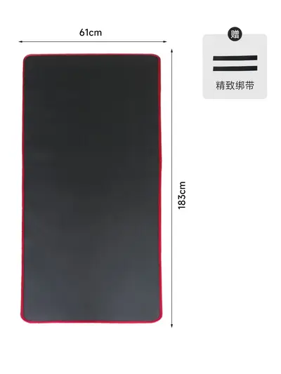 Edge-Bound Extra Long Wide Thick Non-Slip Yoga Mat, Logo Printing Available - 7