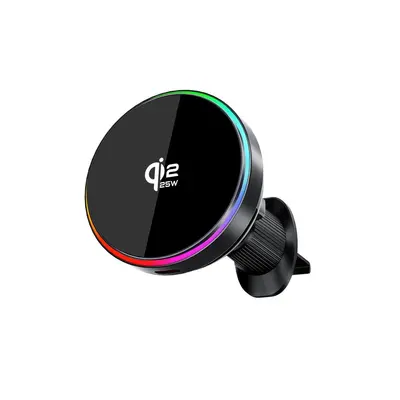 qi2.2磁吸车载手机支架无线充电器多功能25W风冷适用苹果快充配件 - 6