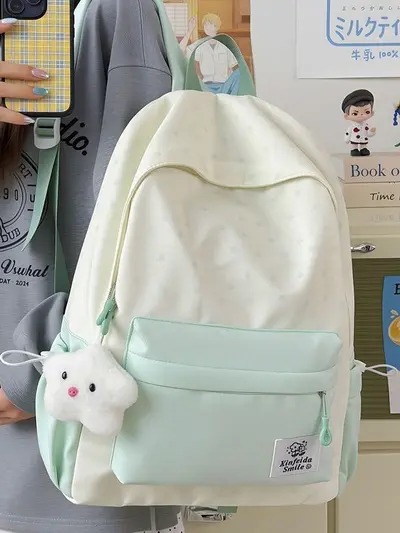 Women's School Backpack for Middle School Students, Large Capacity - 5