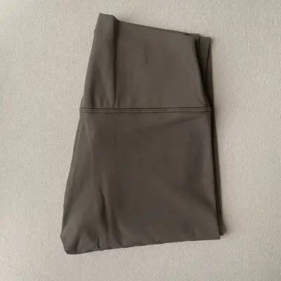 Tek Parça Yüksek Bel Yoga Taytı Kadın Dikişsiz Yüksek Elastikiyet Standart Beden - 6