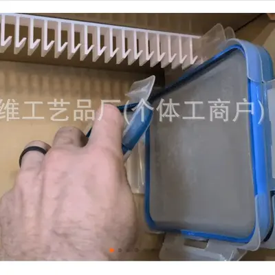 3D Printed Embedded Lid Rack, Tidy Cabinet Storage Rack