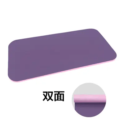 TPE Ab Wheel Mat, 34x17 cm, Yoga Plank Knee Pad - 10