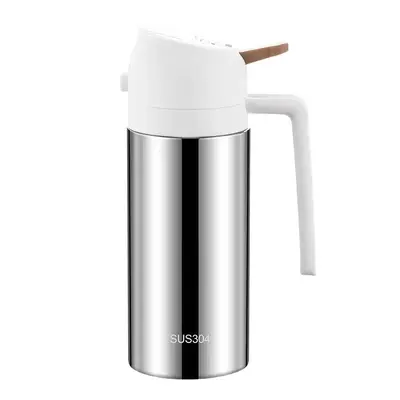 304 paslanmaz çelik yağ sprey şişesi mutfak ev yağ şişesi sprey ve dökün çift amaçlı sızdırmaz hava fritöz yağ sprey şişesi yağ kontrolü