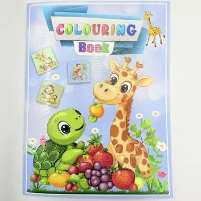 4-8 yaş çocuklar için hayvan ve taşıt temalı boyama defteri - 3