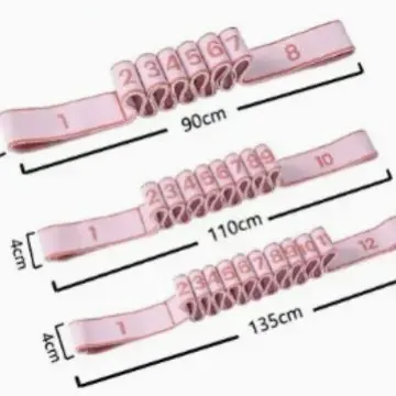 12-Level Adjustable Resistance Band for Home Leg Workouts - 4