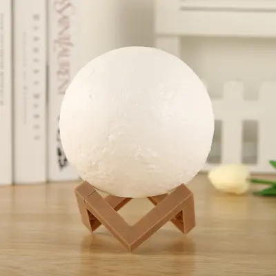 3D ay lambası el boyaması DIY yıldızlı gökyüzü lambası ay lambası LED yatak odası başucu atmosfer gece lambası stüdyo boyalı lamba
