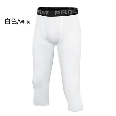 Men's Basketball 7/8 Compression Tights, High Elasticity, Quick-Dry - 9