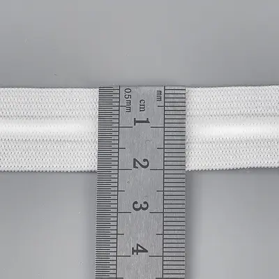 2-4 cm dalgalı silikon kaymaz elastik bant, kayak ve bisiklet giysisi için - 7
