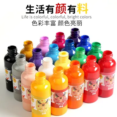 Acrylfarbe 24 Farben, Kinder-Malfarbenset - 3