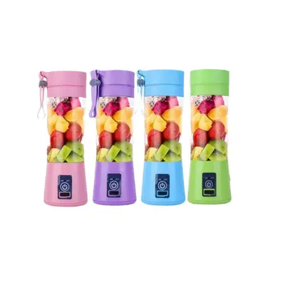 Portable mini electric juicer 6-blade USB rechargeable - 6