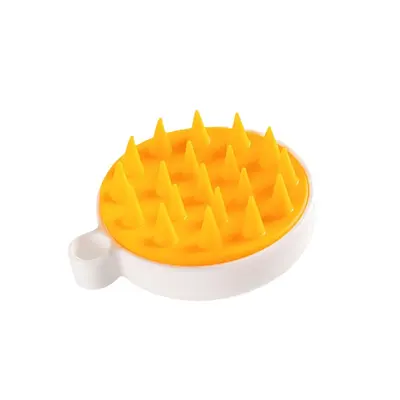 Silicone shampoo brush, scalp massage bath comb, TPE soft-bristled shampoo brush, for professional and home use, in stock.