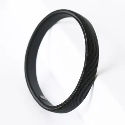 Men's Metal Spring Bracelet, Elastic Arm Ring, Arm Band