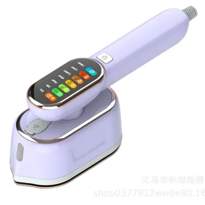 Handheld garment steamer, dry/wet dual-use, 7-level, digital display - 11