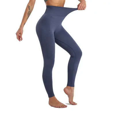Nine-Point Women's Yoga Pants, Butt Lifting, Seamless - 6
