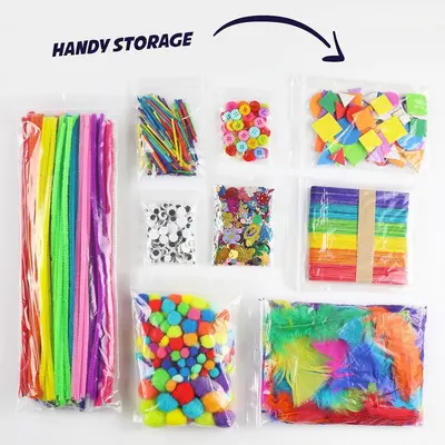 Early Education Kids Craft Material Kit, Creative DIY Toy Set - 3