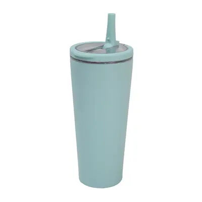 Isolierte Trinkflasche aus Edelstahl 304 mit Griff und doppeltem Trinkverschluss - 9