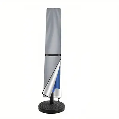 Umbrella cover for courtyard parasol, protective rain sleeve - 11