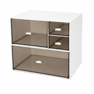 Desktop Drawer Storage Box Acrylic Transparent