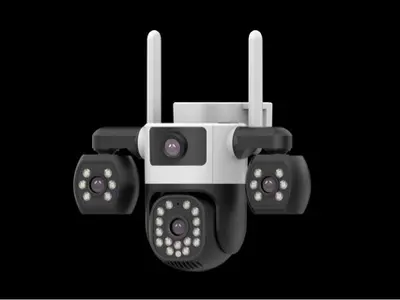 4-Eye Low-Power Solar Panel Surveillance Camera Enclosure - 5