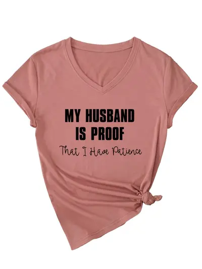 Women's Everyday Elegant Short-Sleeve Versatile T-Shirt - 12