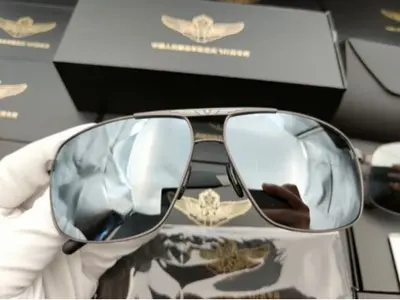 Genuine New Style Highland Pilot Sunglasses Polarized Men Women Driving Travel UV Protection Sunglasses