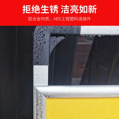 Tragbarer A-Plakatständer aus Aluminiumlegierung