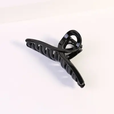 Black Grip Hair Clips Large Medium Small Handmade DIY Hair Barrettes Simple Versatile Back Head Bun Shark Clips Wholesale - 12