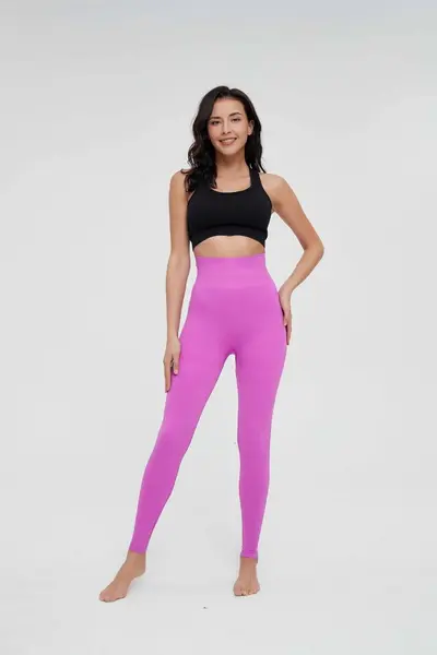Women's Seamless Yoga Pants with Peach Butt Lift, Sports Leggings - 11