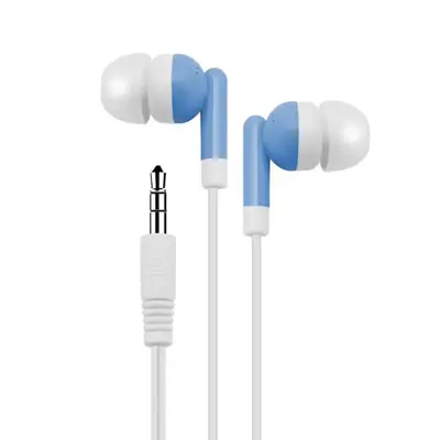 Renkli kulak içi 3.5 mm kablolu kulaklık, mikrofonsuz