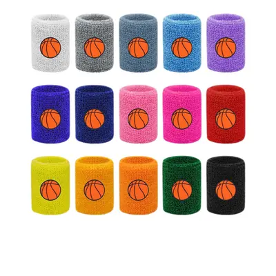 Cross-border Exclusive Sports Wristband, Sweat-Absorbent and Breathable, Universal for Basketball, Football, Badminton Wrist Support Hand Band, Universal