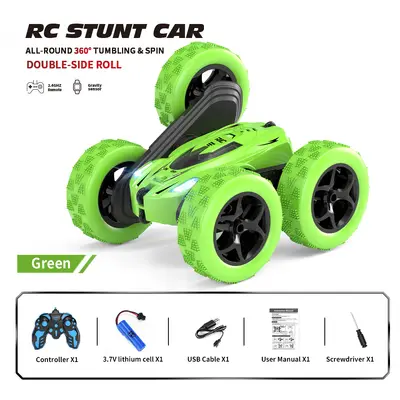 Gesture-Sensor RC Stunt Car, Four-Wheel Drive Off-Road, Double-Sided Rotating - 9
