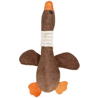 Новые игрушки для питомцев Amazon, со звуком дикого гуся, устойчивые к укусам, для чистки зубов (жевательные), оптом: товары для собак и кошек - 8