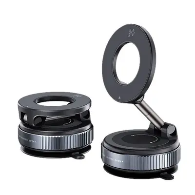 New MagSafe Car Navigation Phone Mount Car Phone Holder Desktop Portable Foldable Aluminum Alloy Magnetic Phone Holder