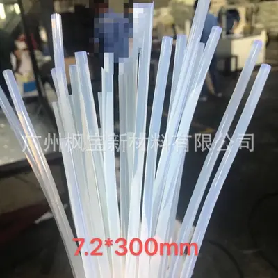 Weiwang White Translucent 10kg Hot Melt Glue Sticks Heated High-Viscosity Eco-Friendly Resin Glue 7mm Glue Sticks Hot Melt Rods Wholesale