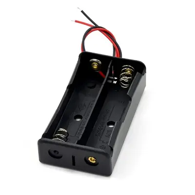 18650-Batteriehalter, 1-4 Zellen, mit dickem Draht