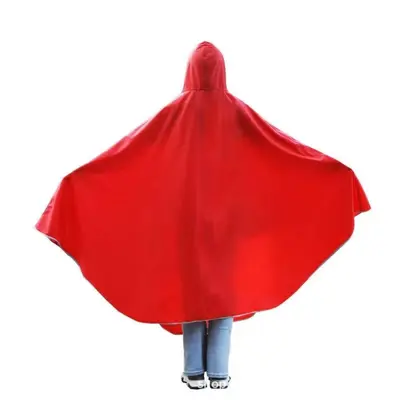 Vergrößerte Fahrrad-Regenponcho Vollschutz - 4