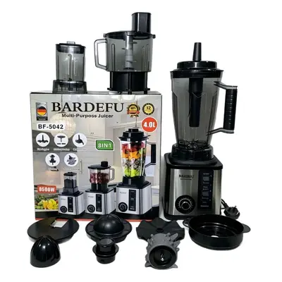 Blender 8in1 meyve sıkacağı paslanmaz çelik mutfak robotu - 6