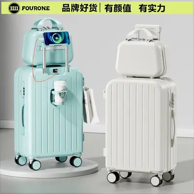Rolling suitcase, password lock, large capacity, durable travel