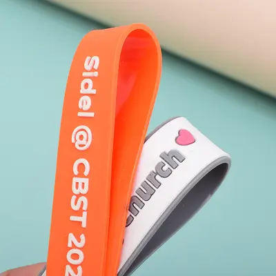 3D baskılı PVC yumuşak kauçuk anahtarlık askısı, bileklik askılı, reklam hediyesi