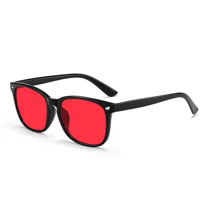 Studded Fashion Sunglasses with Reflective Lenses - 2