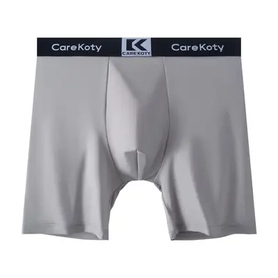 Erkek Buz İpeği Spor İç Çamaşırı, Sürtünme Önleyici Boxer