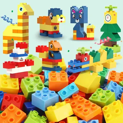 Large Building Blocks for Kids Aged 3 to 6, Educational Assembly Toy - 5
