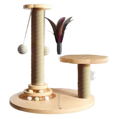 Wear-Resistant Sisal Cat Scratching Board and Post - 5